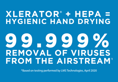 mobile hand hygiene improves with HEPA filtration