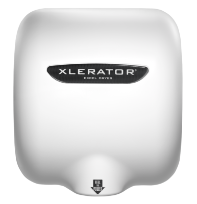 XLERATOR XL-W Hand Dryer White Epoxy Painted Cover