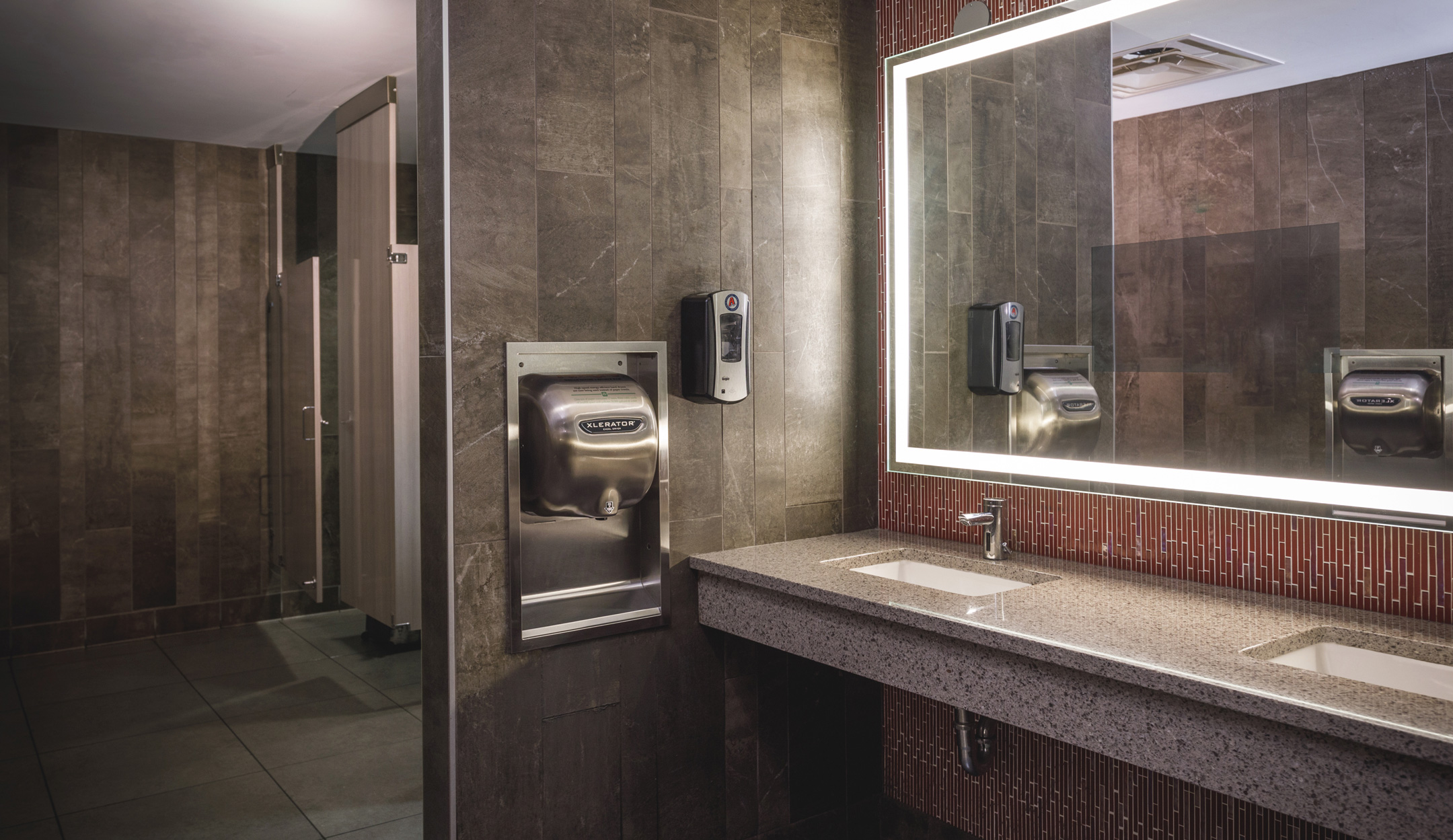 XLERATOR® Hand Dryer with HEPA Filter