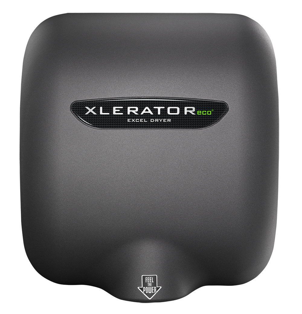 XLERATOReco XL-GR-ECO Hand Dryer Graphite Textured Painted Cover