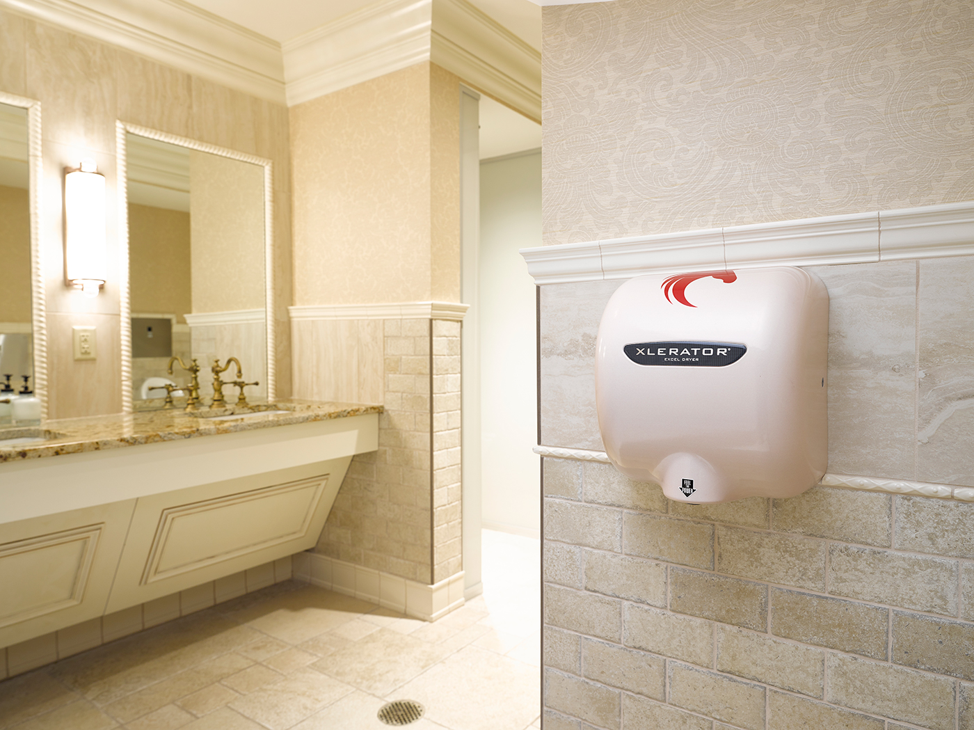 XLERATOR® Hand Dryer with HEPA Filter