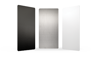Antimicrobial Wall Guards designed specifically to fit securely underneath XLERATOReco hand dryers