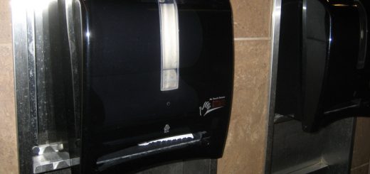 Commercial paper towel dispensers
