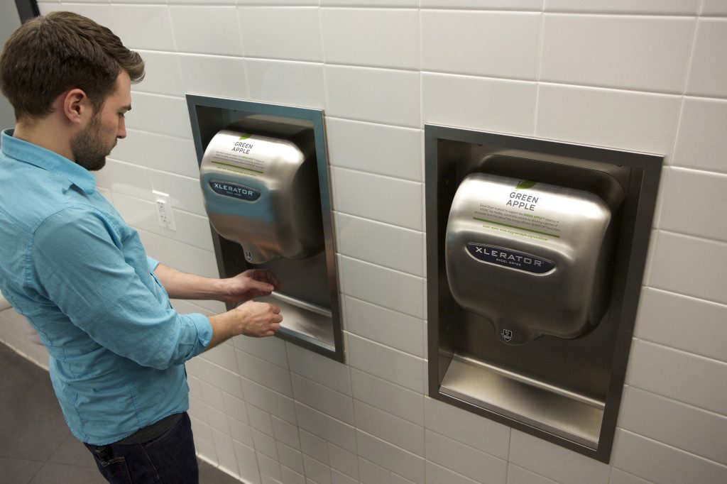 Excel Hand Dryer with ADA Compliant Recess Kit