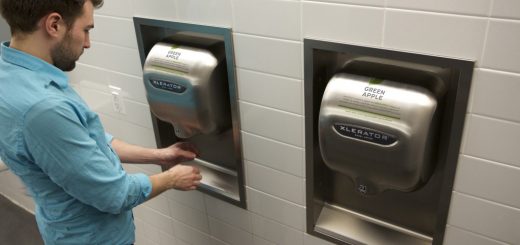 Excel Hand Dryer with ADA Compliant Recess Kit