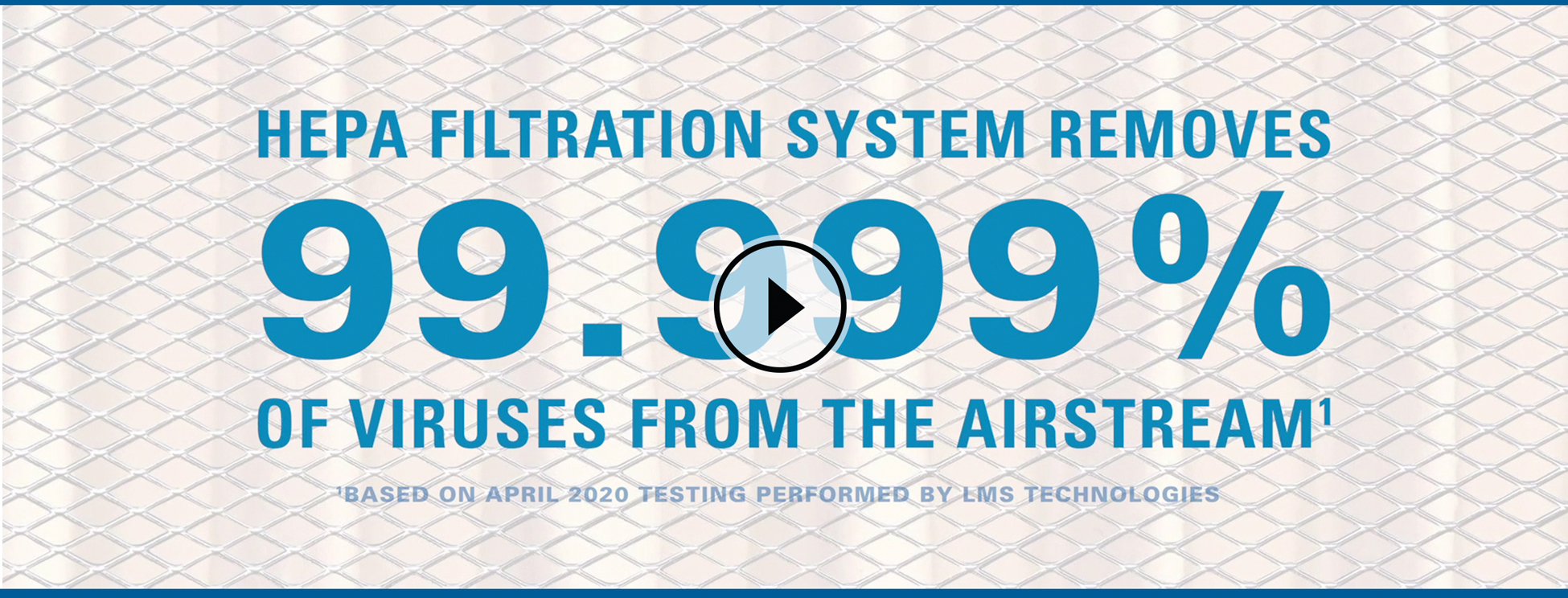HEPA Filtration Video Pause Screen. Click to Play.