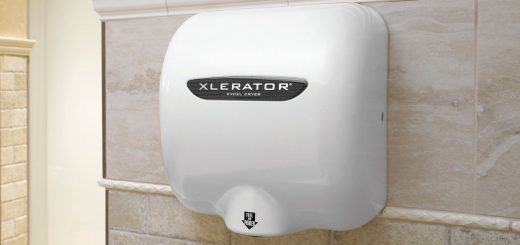 Public-Restroom-Design-with-Hand-Dryer