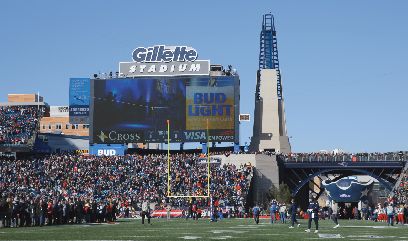 jurassic experience gillette stadium