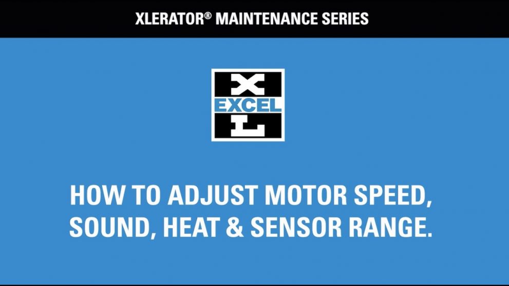 How To Adjust Motor Speed, Sound, Heat, Sensor Range