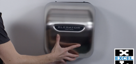 How to remove the XLERATOR Hand Dryer Cover by Excel Dryer