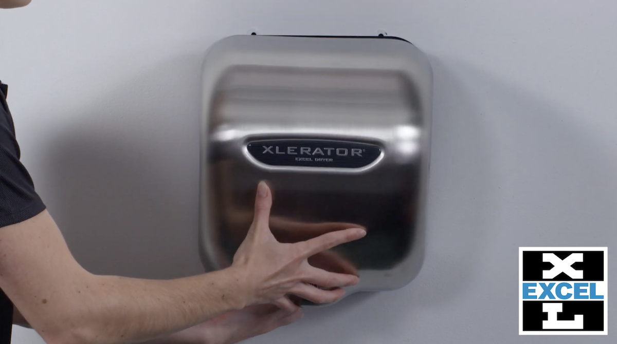 How to Remove the XLERATOR Hand Dryer Cover