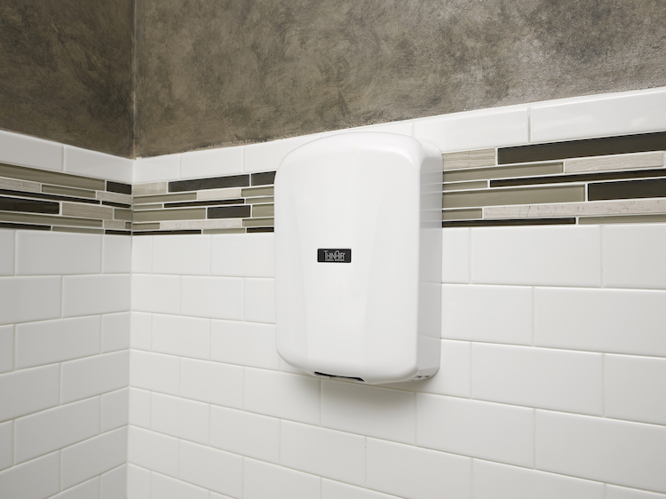 Excel Dryer ThinAir ADA Hand Dryer Installed