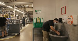 VSS Manufacturing Hand Dryer in Facility