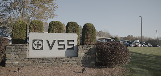 Sign out front of VSS Manufacturing