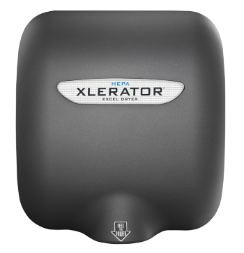 Graphite XLERATOR with HEPA Nameplate